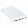 Power Bank Hoco J48 Nimble 10000mAh Ultra Slim με 2 USB 5V/2A  Fast Charging και ένδειξη LED Λευκό