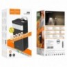 Power Bank Hoco J86 Powermaster 40000mAh PD20W+QC3.0  με 2x USB-A και USB-C και Οθόνη και Λειτουργία Φωτιστικού Μαύρο