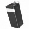 Power Bank Hoco J86A Powermaster 50000mAh PD20W+QC3.0 με 2x USB-A και USB-C Οθόνη και Λειτουργία Φωτιστικού Μαύρο