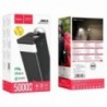 Power Bank Hoco J86A Powermaster 50000mAh PD20W+QC3.0 με 2x USB-A και USB-C Οθόνη και Λειτουργία Φωτιστικού Μαύρο