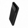 Power Bank J72 Easy 10000mAh με 2x USB-A και Φωτιζόμενη Ένδειξη Μπαταρίας  Μαύρο