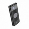 Power Bank Hoco J63 Velocity 10000mAh USB, Wireless Charging και Είσοδος USB-C PD, Micro USB με LED Οθόνη Ενδείξεων Μαύρο
