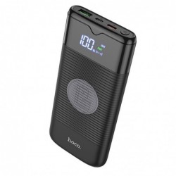 Power Bank Hoco J63 Velocity 10000mAh USB, Wireless Charging και Είσοδος USB-C PD, Micro USB με LED Οθόνη Ενδείξεων Μαύρο