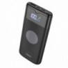 Power Bank Hoco J63 Velocity 10000mAh USB, Wireless Charging και Είσοδος USB-C PD, Micro USB με LED Οθόνη Ενδείξεων Μαύρο