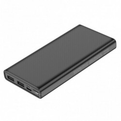 Power Bank Hoco J55 Neoteric 10000mAh Dual USB και USB-C / Micro-USB Input 2.0A και ένδειξη LED Μαύρο