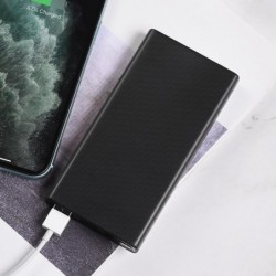 Power Bank Hoco J55 Neoteric 10000mAh Dual USB και USB-C / Micro-USB Input 2.0A και ένδειξη LED Μαύρο