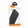 Power Bank Hoco J48 Nimble 10000mAh Ultra Slim με 2 USB 5V/2A  Fast Charging και ένδειξη LED Μάυρο
