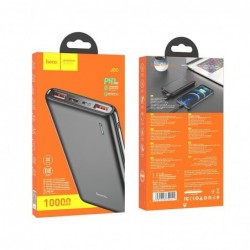 Power Bank J80 Premium 10000mAh με USB 1/2 22.5W Type-C PD 20W και Φωτιζόμενη Ένδειξη Μπαταρίας Μαύρο
