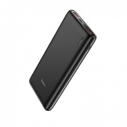 Power Bank J80 Premium 10000mAh με USB 1/2 22.5W Type-C PD 20W και Φωτιζόμενη Ένδειξη Μπαταρίας Μαύρο
