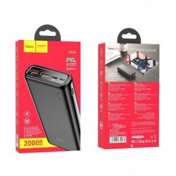 Power Bank J80A Premium 20000mAh με 2x USB-A / USB-C και Φωτιζόμενη Ένδειξη Μπαταρίας Μαύρο