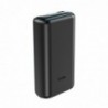 Power Bank Hoco Q1A Kraft 20000mAh PD20W+QC3.0 Mini Size με USB-A και USB-C Οθόνη Super Fast Charge Μαύρο
