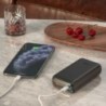 Power Bank Hoco Q1A Kraft 20000mAh PD20W+QC3.0 Mini Size με USB-A και USB-C Οθόνη Super Fast Charge Μαύρο