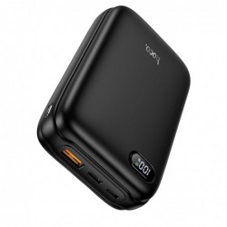 Power Bank Hoco Q2A Galax 20000mAh PD20W+QC3.0 Mini Size με USB-A και USB-C  Οθόνη Super Fast Charge Μαύρο