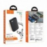 Power Bank Hoco Q2A Galax 20000mAh PD20W+QC3.0 Mini Size με USB-A και USB-C  Οθόνη Super Fast Charge Μαύρο
