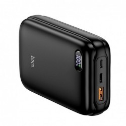 Power Bank Hoco Q2A Galax 20000mAh PD20W+QC3.0 Mini Size με USB-A και USB-C  Οθόνη Super Fast Charge Μαύρο