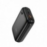 Power Bank Hoco Q2A Galax 20000mAh PD20W+QC3.0 Mini Size με USB-A και USB-C  Οθόνη Super Fast Charge Μαύρο