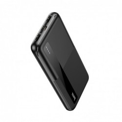 Power Bank J75 Tresor 10000mAh με Έξοδο 2x USB-A και Φωτιζόμενη Ένδειξη Μπαταρίας  Μαύρο