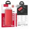 Power Bank Hoco J68 Resourceful 10000mAh USB 2A με LED Ψηφιακές Ενδείξεις Κόκκινο