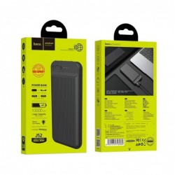 Power Bank Hoco J52 New joy 10000mAh Small Body με Έξοδο 2x USB-A και Led Ένδειξη Μπαταρίας  Μαύρο