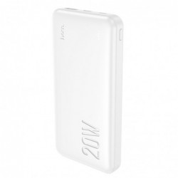Power Bank Hoco J87A Tacker 20000mAh PD20W+QC3.0 με Έξοδος Usb-A 18W  και Usb-C 20W  Λευκό