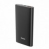 Power Bank J83 Standard PD20W+QC3.0 10000mAh με USB-A και USB-C και Ένδειξη Μπαταρίας Μαύρο