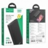 Power Bank J83 Standard PD20W+QC3.0 10000mAh με USB-A και USB-C και Ένδειξη Μπαταρίας Μαύρο