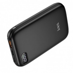Power Bank Hoco Q2 Galax 10000mAh Mini Size Διπλή Έξοδο USB-A,USB-C και Οθόνη  Μαύρο
