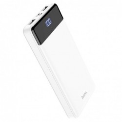 Power Bank Hoco J84  Cool 10000mAh με Διπλή Έξοδο USB-A και USB-C,Micro-USB και Οθόνη Λευκό