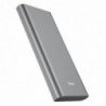 Power Bank Hoco J68 Resourceful 10000mAh USB 2A με LED Ψηφιακές Ενδείξεις Ασημί