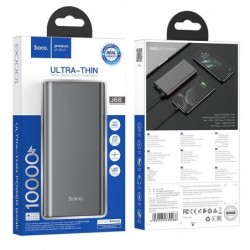 Power Bank Hoco J68 Resourceful 10000mAh USB 2A με LED Ψηφιακές Ενδείξεις Ασημί