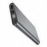Power Bank Hoco J68 Resourceful 10000mAh USB 2A με LED Ψηφιακές Ενδείξεις Ασημί