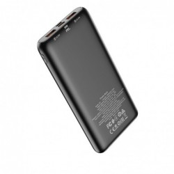 Power Bank J81 Fast Way 10000mAh PD20W+QC3.0 Super Fast Charge με 2x USB-A και USB-C και Οθόνη Μαύρο