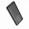 Power Bank J81 Fast Way 10000mAh PD20W+QC3.0 Super Fast Charge με 2x USB-A και USB-C και Οθόνη Μαύρο
