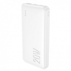 Power Bank Hoco J87 Tacker 10000mAh PD20W+QC3.0 με Έξοδος Usb-A 18W  και Usb-C 20W Λευκό