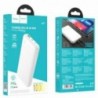 Power Bank Hoco J87 Tacker 10000mAh PD20W+QC3.0 με Έξοδος Usb-A 18W  και Usb-C 20W Λευκό