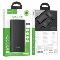 Power Bank Hoco J68 Resourceful 10000mAh USB 2A με LED Ψηφιακές Ενδείξεις Μαύρο