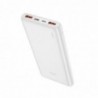 Power Bank J80 Premium 10000mAh με USB 1/2 22.5W Type-C PD 20W και Φωτιζόμενη Ένδειξη Μπαταρίας Λευκό