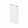 Power Bank J80 Premium 10000mAh με USB 1/2 22.5W Type-C PD 20W και Φωτιζόμενη Ένδειξη Μπαταρίας Λευκό