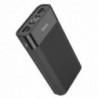 Power Bank Hoco J85 Wellspring 20000mAh με Διπλή Έξοδο USB-A και Οθόνη Μαύρο