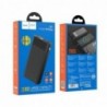 Power Bank Hoco J85 Wellspring 20000mAh με Διπλή Έξοδο USB-A και Οθόνη Μαύρο