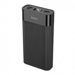 Power Bank Hoco J85 Wellspring 20000mAh με Διπλή Έξοδο USB-A και Οθόνη Μαύρο