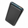 Power Bank Hoco Q1A Kraft 10000mAh PD20W QC3.0 Mini Size με USB-A 22.5W και USB-C 20W Super 5V-3A Μαύρο
