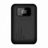 Power Bank Energizer Eveready 10000mAh 2.1A  με 2x USB-A  και Οθόνη  Μαύρο