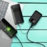 Power Bank Energizer Eveready 10000mAh 2.1A  με 2x USB-A  και Οθόνη  Μαύρο