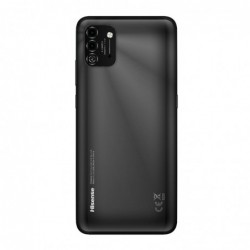 Hisense E50 Lite X-plore HLTE228E (Dual SIM) 6.52" HD+ 2.5D 4G Octa-Core 3GB/32GB Ανθρακί με Δώρο Θήκη και Τζαμάκι