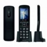 Maxcom MM32D 2.4" με Μεγάλα Πλήκτρα, Ραδιόφωνο και Βάση Φόρτισης Μαύρο