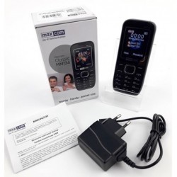 Maxcom MM134 (Dual Sim) 1,77" με Κάμερα, Φακό, Ανοιχτή Ακρόαση και Ραδιόφωνο Μαύρο