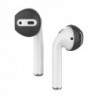 Earhooks Σιλικόνης AhaStyle PT76 Apple Earpods & Airpods Fit in Case Μαύρο (3 ζεύγη)