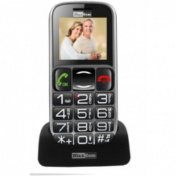 Maxcom MM462BB 1.8" με Μεγάλα Πλήκτρα, Bluetooth, Ραδιόφωνο (Λειτουργεί χωρίς Handsfree), Φακό, Κάμερα και Πλήκτρο Έκτακτης Ανάγ