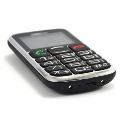 Maxcom MM462BB 1.8" με Μεγάλα Πλήκτρα, Bluetooth, Ραδιόφωνο (Λειτουργεί χωρίς Handsfree), Φακό, Κάμερα και Πλήκτρο Έκτακτης Ανάγ